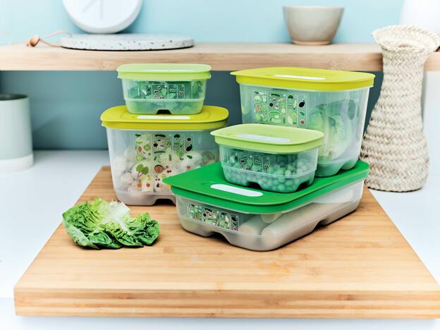 Tupperware VentSmart perfektes Klima für Obst und Gemüse im Kühlschrank