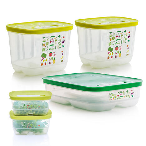 Tupperware VentSmart perfektes Klima für Obst und Gemüse im Kühlschrank